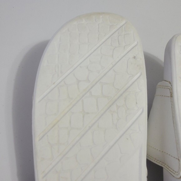 Lacoste Croco Slide Sandals Men’s Size 14 White Black main image 6